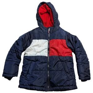 Tommy Hilfiger Kids' Colorblock Puffer Jacket Size 5